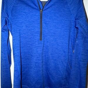 Under Armour Women's Vibrant Blue Half-Zip Sweatshirt